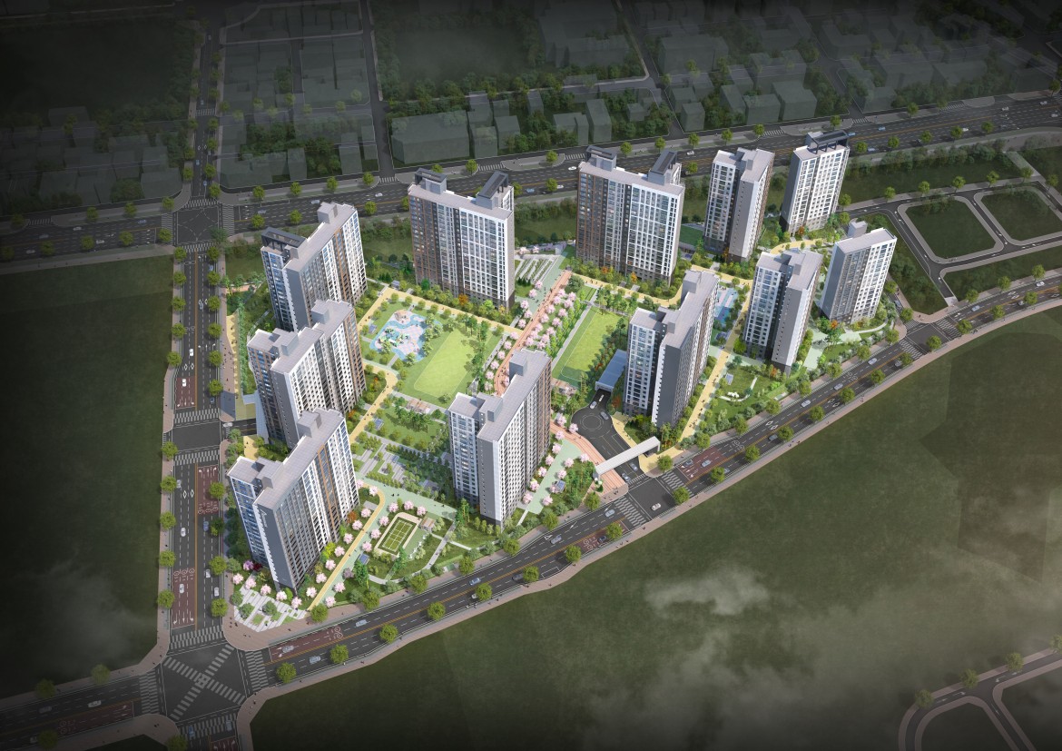 이천 중리지구 B-2블럭 트리쉐이드 아파트